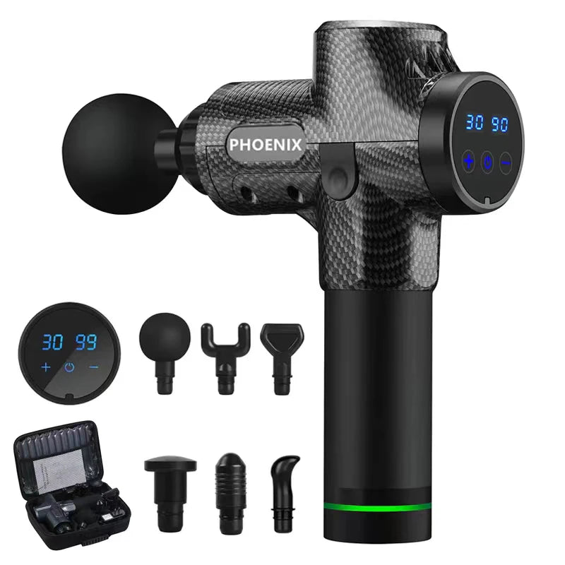 💪 PHOENIX A2 PRO – Pistola de Massagem Profissional para Atletas