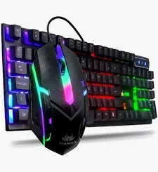 Kit Gamer GTX350 – Teclado e Mouse com LED Backlight, USB, Para PC e Notebook – Combo Gamer Preto