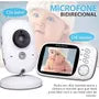 📹 Mini Câmera Wifi de Monitoramento – Bebe Monitor com Visão Noturna e Áudio