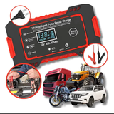 ⚡ Carregador Inteligente Power 12V – Automático, Display Digital e Reparo por Pulso