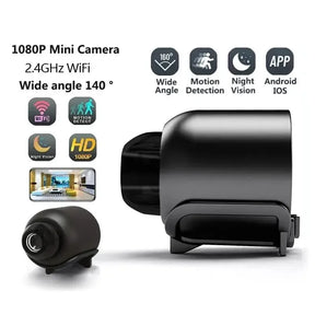 📹 Mini Câmera X5 1080P Full HD – Visão Noturna e Detecção de Movimento