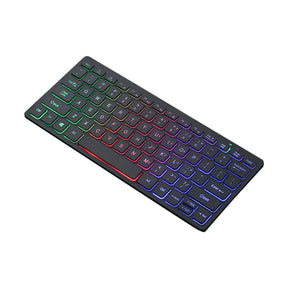⌨️ Teclado Mini Multimídia com Fio – Compatível com PC, Notebook, TV, iPad e Android