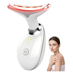✨ Massageador Facial e de Pescoço 3 em 1 – Rejuvenesça Sua Pele em Casa