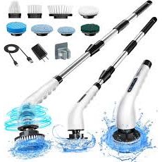 🧽 Escova Elétrica de Limpeza Multifuncional Sem Fio – Spin Scrubber para Cozinha e Banheiro