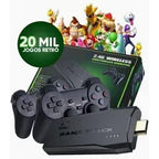 🎮 Console Retro Game Stick 4K – 20.000+ Jogos Clássicos com Controle Sem Fio