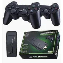 🎮 Console Retro Game Stick 4K – 20.000+ Jogos Clássicos com Controle Sem Fio