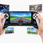 Console Portátil Retrô 5" IPS HD – Suporte Multi-Sistemas, Saída HDMI e Memória Expansível