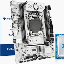 Conjunto de Placa Mãe SOYO X99