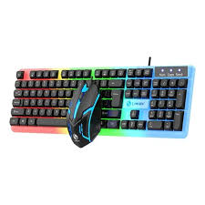 Kit Gamer GTX350 – Teclado e Mouse com LED Backlight, USB, Para PC e Notebook – Combo Gamer Preto