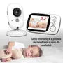 📹 Mini Câmera Wifi de Monitoramento – Bebe Monitor com Visão Noturna e Áudio
