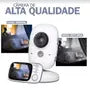 📹 Mini Câmera Wifi de Monitoramento – Bebe Monitor com Visão Noturna e Áudio